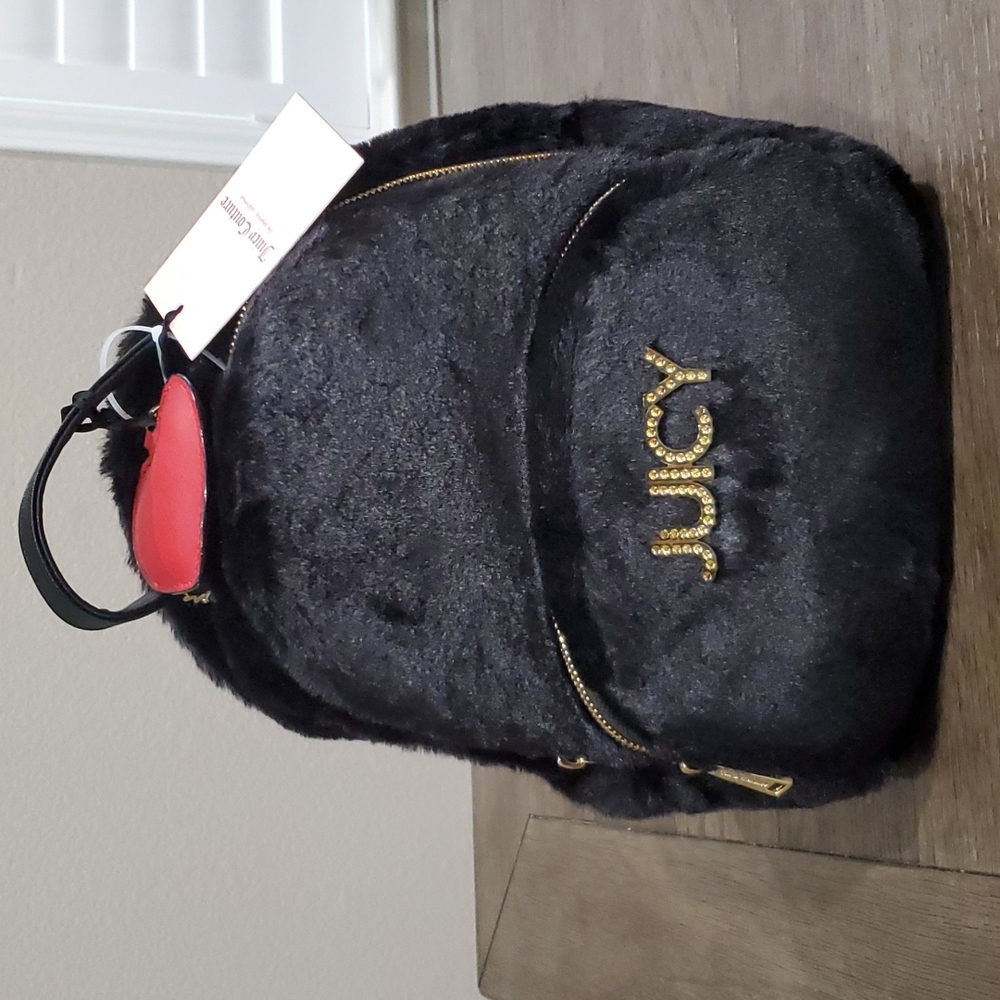 Juicy Couture Faux Fur Mini Backpack
